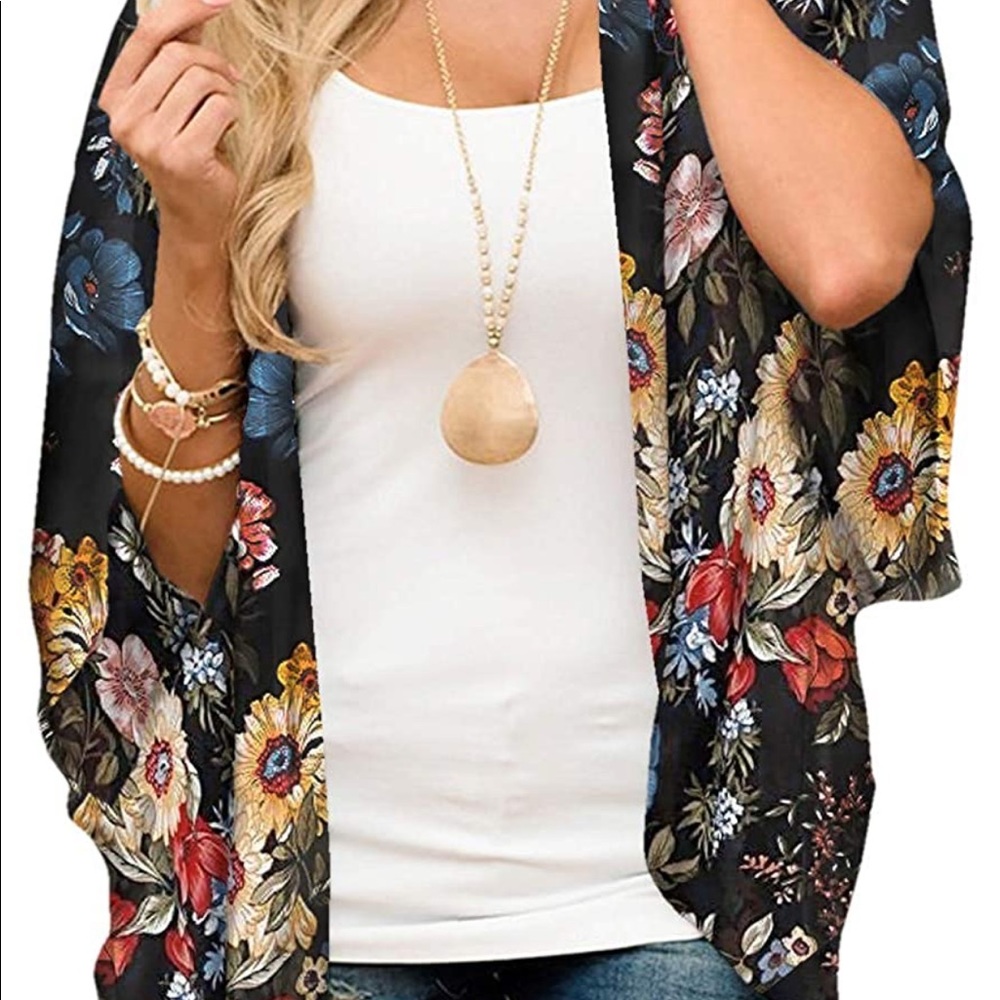 chiffon kimono